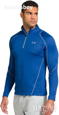 Under Armour ColdGear Long Sleeve 1/4 Zip - страхотна мъжка блуза , снимка 1 - Спортни дрехи, екипи - 40762212