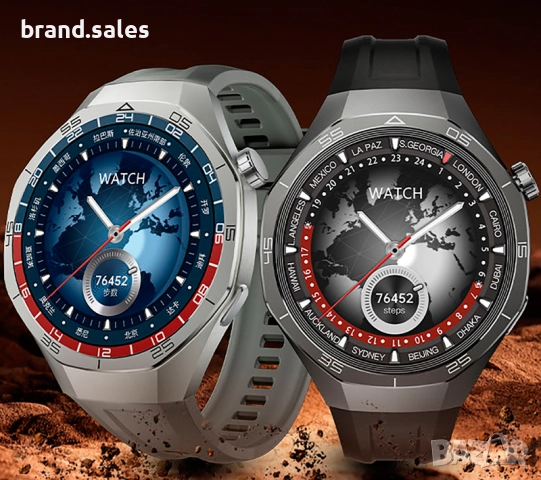 SK40 Smart Watch – Смарт часовник с 1,53″ дисплей, пулсомер в сребристо, снимка 4 - Смарт часовници - 51882005