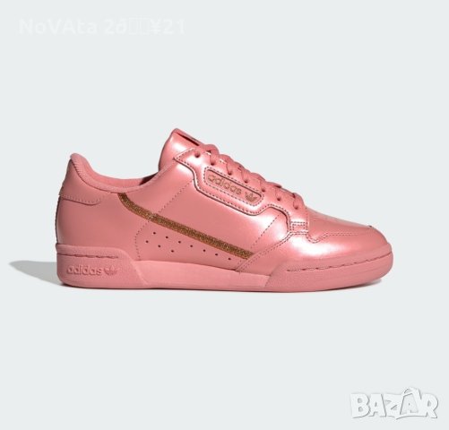 39/40 ADIDAS Originals Continental 80 Shoes Pink Дамски маратонки , снимка 4 - Маратонки - 42930168