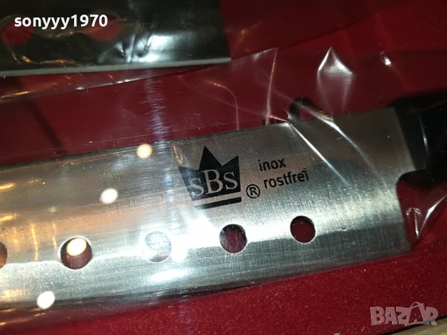 НОЖОВЕ КОМПЛЕКТ В ДЪРВЕНА КУТИЯ 1109221117, снимка 9 - Колекции - 37965333