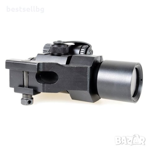 Тактически бързомерец 1х30 оптически мерник оптика оръжие пушка уивър, снимка 7 - Оборудване и аксесоари за оръжия - 28966252