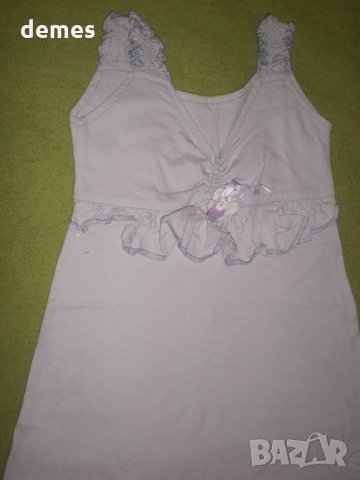 Трикотажна  детска рокля с презрамки размер 122, нова, снимка 6 - Детски рокли и поли - 33609989