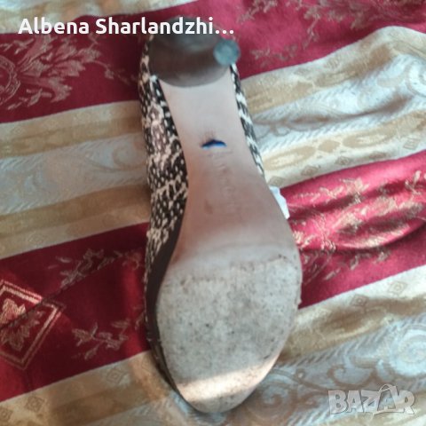 Дамски обувки -маркови, без пръсти от естествена кожа, снимка 8 - Дамски обувки на ток - 26841065
