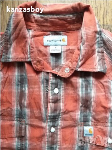 carhartt  - страхотна мъжка риза, снимка 7 - Ризи - 32412934