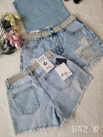 панталонки с камъчета , снимка 4 - Къси панталони и бермуди - 51152165