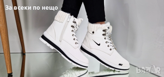 Nike Дамски Зимни Меки И Топли Боти С Пух Найк - Налични Различни Цветове Код P1789, снимка 16 - Дамски боти - 53001807