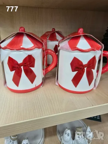 коледни чаши с капак , снимка 2 - Чаши - 48437572