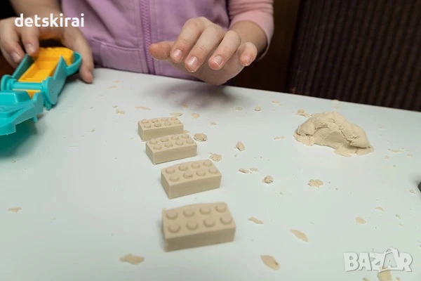 Пясъчна къща или Пясъчен замък от кинетичен пясък, снимка 9 - Други - 52281063