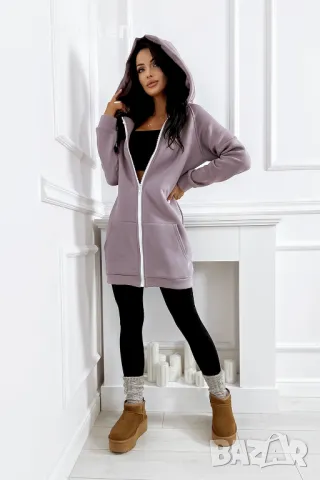 Дамски дълъг суичър Rainy Day, 3цвята , снимка 15 - Суичъри - 48942671