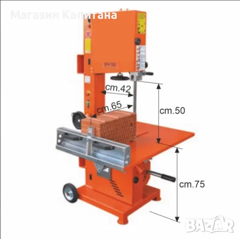 Машина за рязане на газобетон Bisonte TSC505 , 1.4 kW / 230 V, 500 мм, снимка 3 - Други машини и части - 48957601