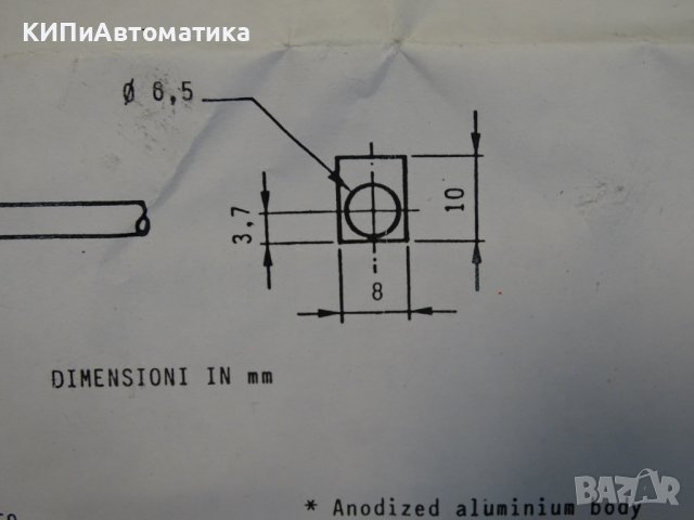 оптичен прожектор ReeR mod. 2322 Invisible Light Projector, снимка 11 - Резервни части за машини - 37730344