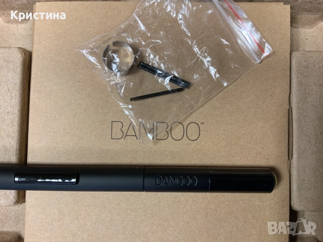 Графичен таблет WACOM Bamboo Pen CTL-470K Пълен комплект!, снимка 9 - Таблети - 52350404