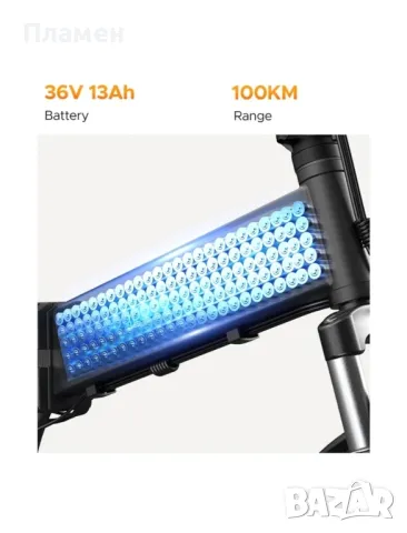 Ново! Електрически велосипед Engwe P1 250W 13Ah 35 km/h., снимка 8 - Друга електроника - 49471487