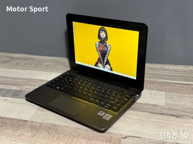 Мини Лаптоп Medion/ Тъчскрийн/4RAM/ 500GB/10.1 Инча, снимка 2 - Лаптопи за работа - 52317365