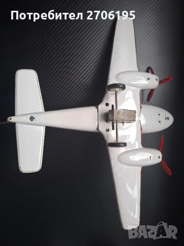 Метално Винтидж самолетче , снимка 9 - Колекции - 52814938