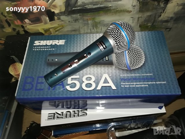 ПРОФИ МИКРОФОН-комплект микрофон shure beta sm58s, снимка 8 - Микрофони - 28679039