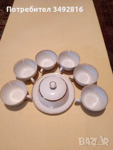 Руски сервиз за чай , снимка 3 - Сервизи - 51370475