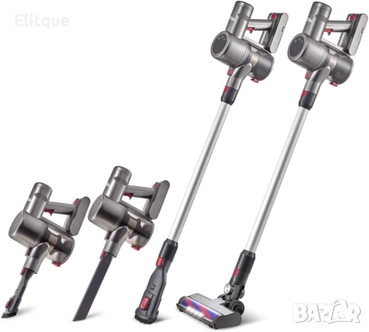 Вертикална акумулаторна прахосмукачка Voltz 250W, 2500mAh, снимка 9 - Други - 52889226