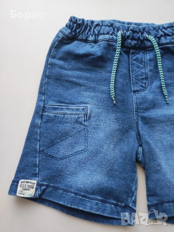 NAME IT - 6г - 116см - Дънкови Бермуди / Къси Панталони, снимка 2 - Детски къси панталони - 53477911