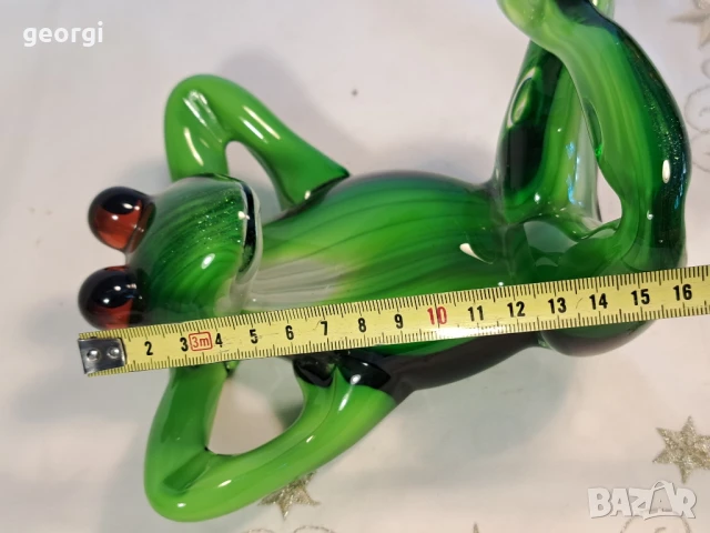 жаба Murano, снимка 9 - Декорация за дома - 50852221