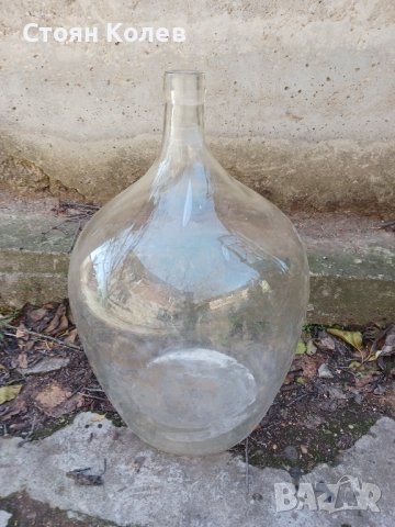 стъклени дамаджани , снимка 3 - Буркани, бутилки и капачки - 43543004