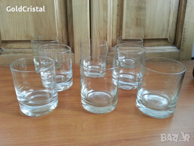 Стъклени чаши чашки, снимка 5 - Чаши - 36401559
