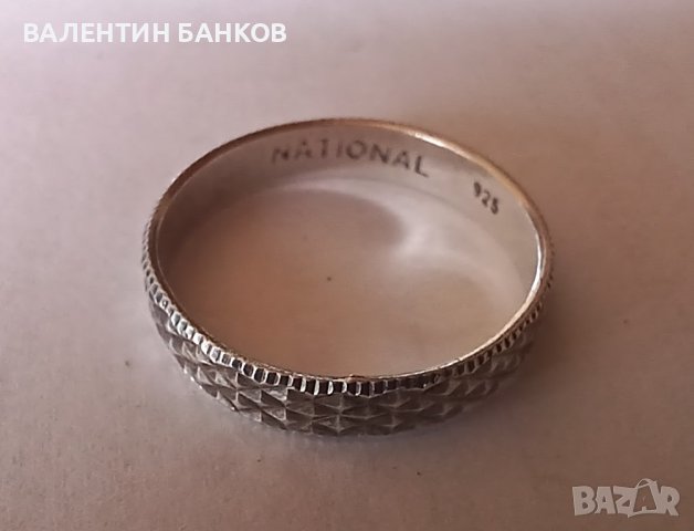 Сребърни мъжки пръстени , снимка 11 - Пръстени - 43154944