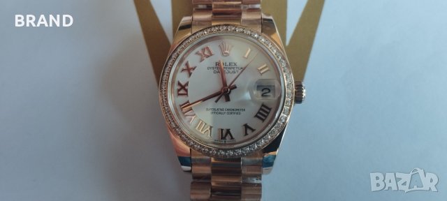 Дамски часовник ROLEX Oyster DATEJUST 31мм механичен клас 5А+, снимка 1 - Дамски - 36991108