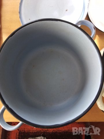 Емайлирани тенджерки, снимка 2 - Съдове за готвене - 38381759