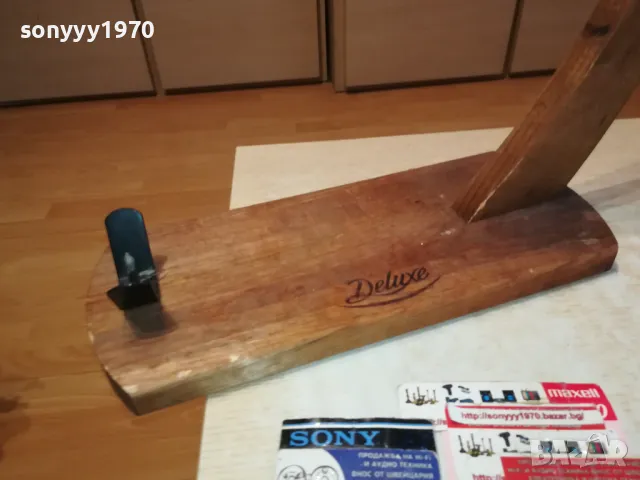 ДЪРВЕНА СТОЙКА-ПОСТАВКА ЗА ШИШОВЕ ИЛИ ДРУГО 50СМ 2901250734, снимка 12 - Антикварни и старинни предмети - 48873240