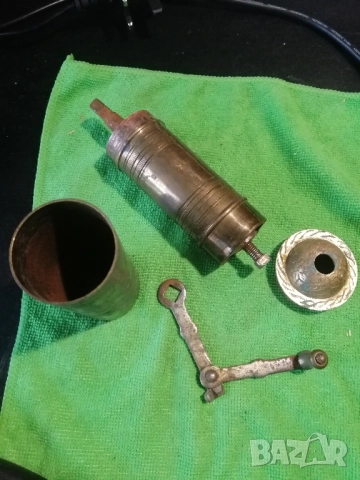 Ретро, месингова малничка за кафе. , снимка 6 - Антикварни и старинни предмети - 51588665