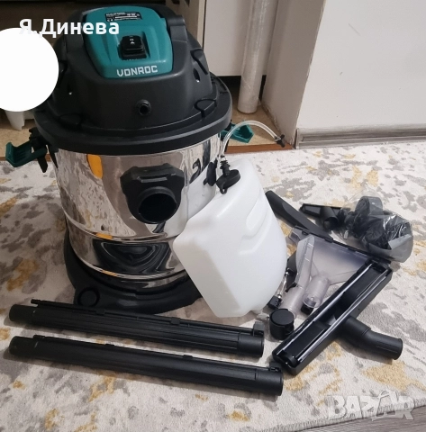 Перяща прахосмукачка Vonroc 1400w, снимка 3 - Прахосмукачки - 52944882