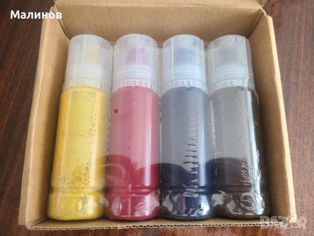 Сублимационно мастило за Epson Ecotank, Workforce, Stylus принтери, комплект мастила за сублимация, снимка 4 - Принтери, копири, скенери - 50554217