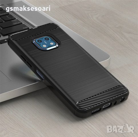 Nokia XR20 - Удароустойчив Кейс Гръб CARBON