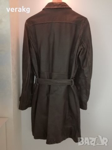 Кожено манто, снимка 4 - Палта, манта - 35014000