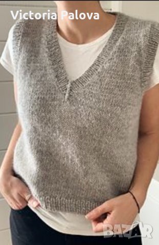 Пуловер без ръкави ,тренд, снимка 17 - Блузи с дълъг ръкав и пуловери - 35527340