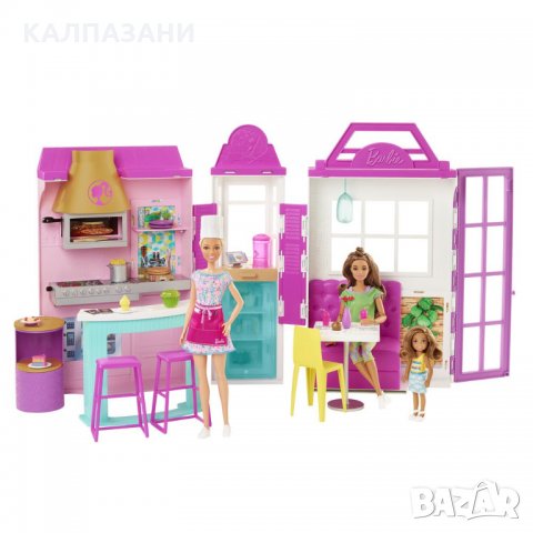 BARBIE CAREERS Barbie® Ресторант Cook 'n Grill Restaurant™ HBB91, снимка 5 - Конструктори - 34979786