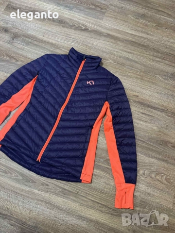Висок клас дамска зимна пухенка Kari Traa Down EVA puffer Jacket , L размер , снимка 3 - Якета - 52826465