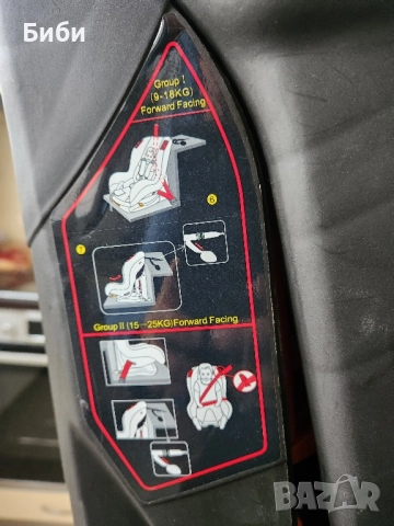 Столче, за Кола, Kikkaboo-Regent, Izofix, снимка 6 - Столчета за кола и колело - 51877436