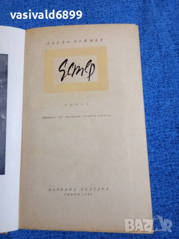Ласло Неймет - Естер , снимка 4 - Художествена литература - 51970123