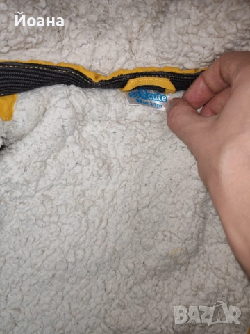 Зимно яке за момче в жълт цвят, размер 98 см. , снимка 2 - Детски якета и елеци - 52743103