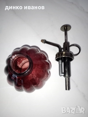 Стъклен пулверизатор за цветя , снимка 2 - Декорация за дома - 52646276