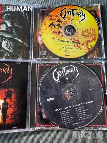 Obituary - Cannibal - Thanatos - Annihilated , снимка 5 - CD дискове - 51552910