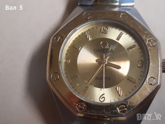 Ръчен мъжки часовник OMEGA , ОМЕГА КВАРЦ - реплика, снимка 4 - Антикварни и старинни предмети - 43314852