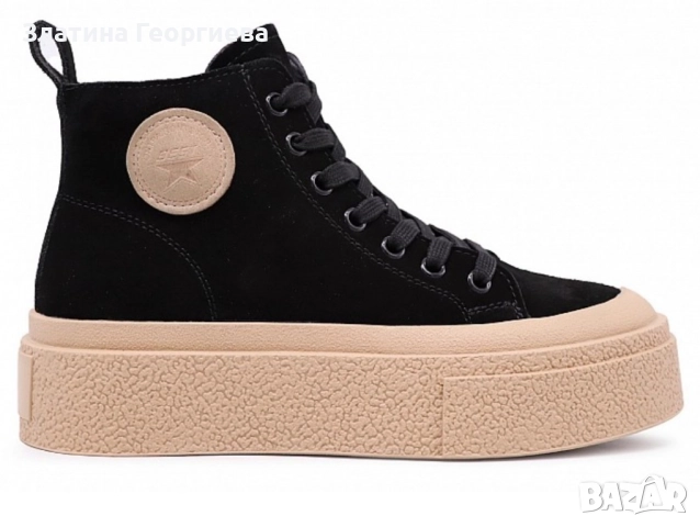 Дамски боти тип кецове, снимка 4 - Кецове - 52547924