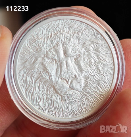 Сребърна монета Васил Левски, снимка 2 - Нумизматика и бонистика - 52562083