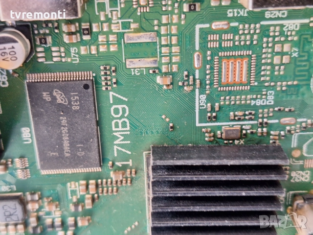 MAIN BOARD ,17MB97, за 43-инчов телевизор HITACHI 43HBT42A, с дисплей VES430UNDL-2D-N12, снимка 2 - Части и Платки - 51689638