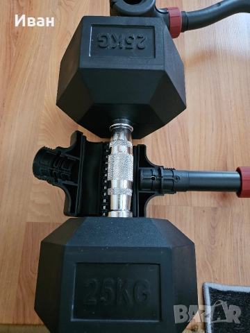 Комплект адаптери за дъмбели - 3 броя, снимка 9 - Фитнес уреди - 52678453