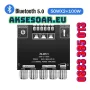 Нов Аудио Стерео Bluetooth 5.0 цифров усилвател клас D на Платка с мощност 2x50W+100W 2.1 канален , снимка 4