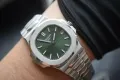 Patek Philippe Nautilus 40mm Steel Olive Green Dial Automatic Различни Варианти, снимка 15